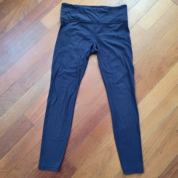 Athleta Pants - Athleta Navy Nylon/Spandex Leggings Size MT